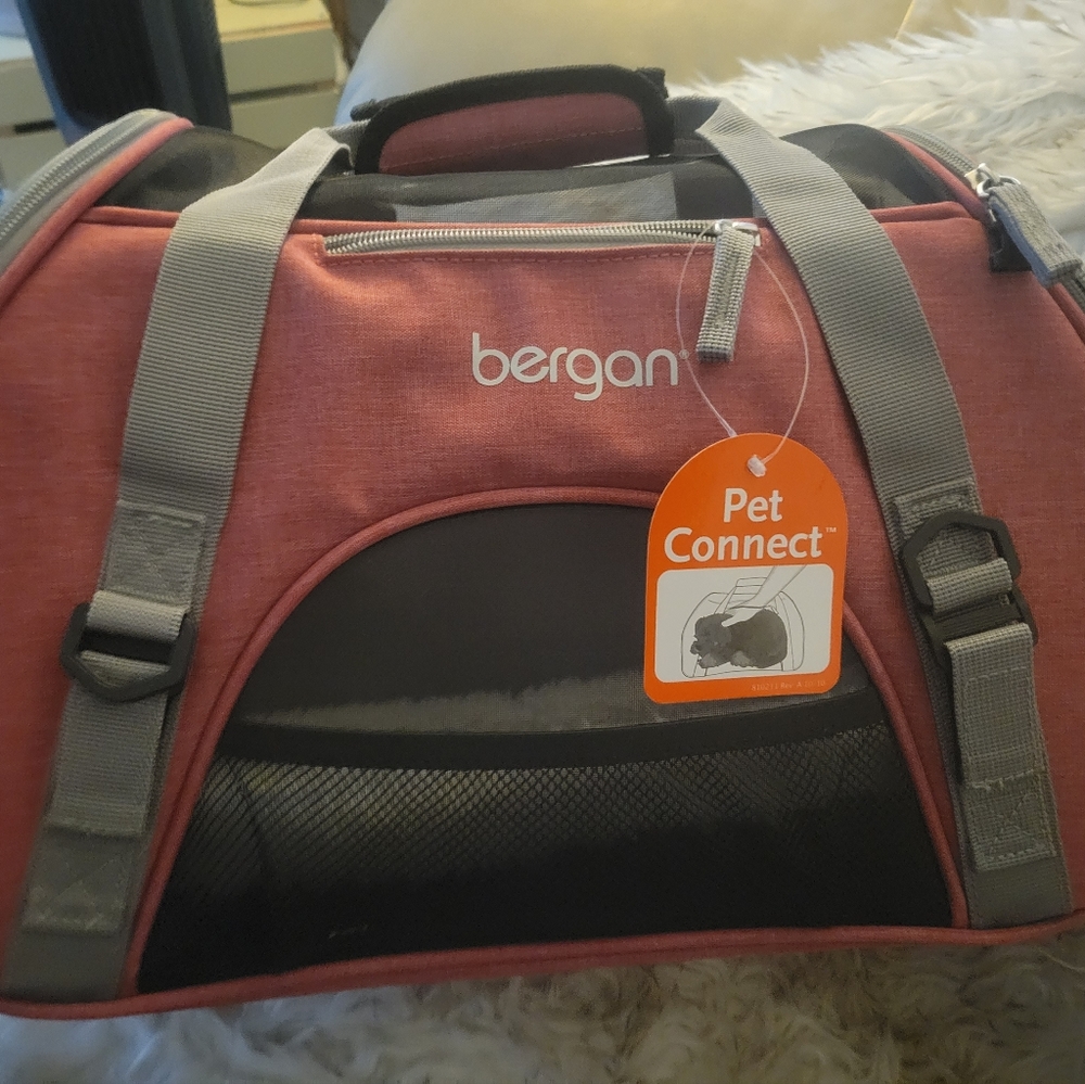 Coastal Bergan berry comfort pet carrier